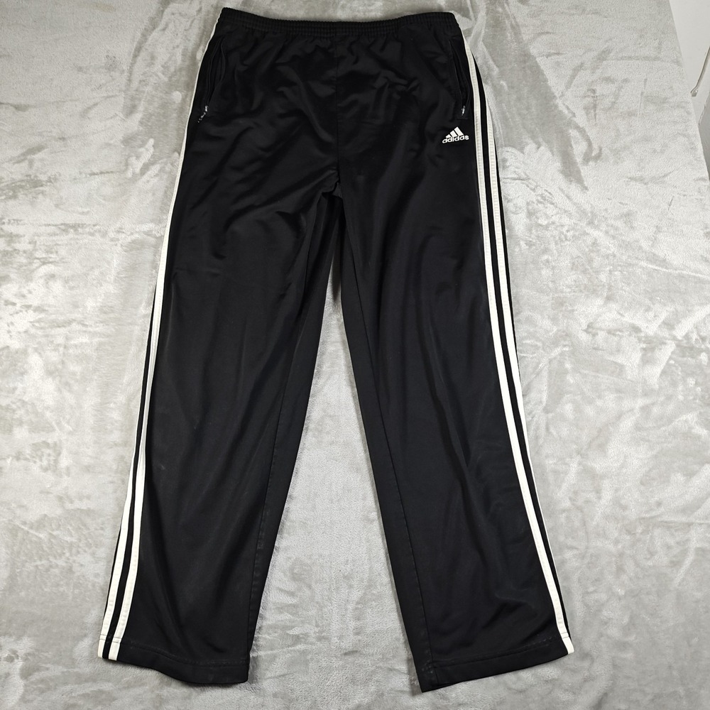 Vintage Adidas Track‎ Pants Mens XL Tear Away Side Snap Jogger Skater Baggy Y2K